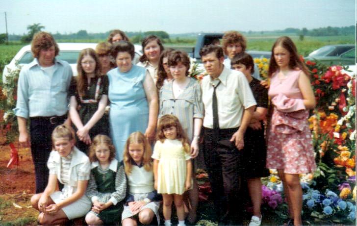 Watkins Family at Dad's funeral