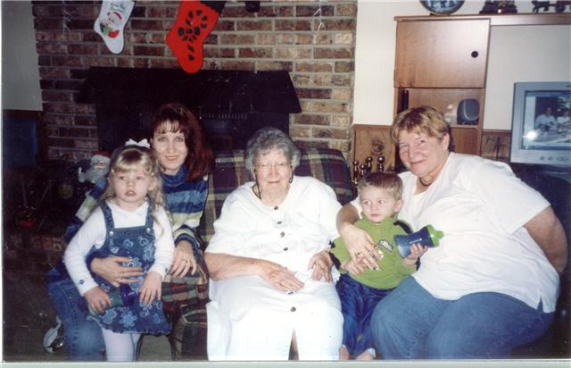 Momma, Catha , Missy, Andrea, and Austin